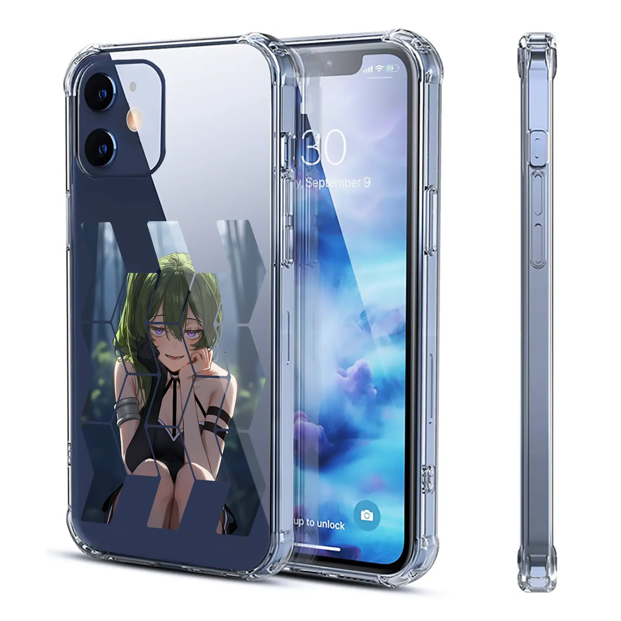 葬送のフリーレン（Frieren） グッズ,ユーベル（Übel） - IPhone 12シリーズ対応 ・ 透明スマホケース ・ クリアソフトケース ・ TPU素材 ・ 耐衝撃 ・ 高密着 ・ 防汚 防指紋 ・ 簡単着脱